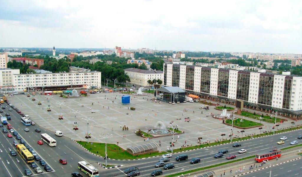 فيتبسك Apartments On Ploschad Pobedi Moskovsky Prospekt 8 المظهر الخارجي الصورة